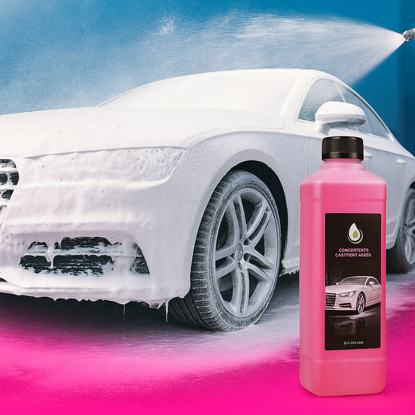 Car Wash Liquid Car Wax Foam Rich Cleaning Polishing
