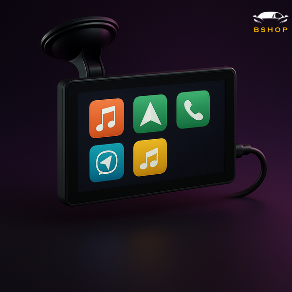 Portable IPS Car Smart Screen Wireless Projection Screen Carplay Android AUTO