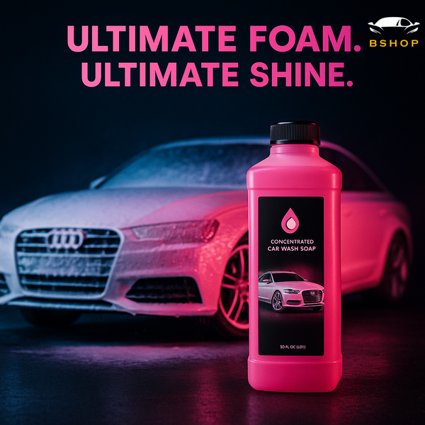 Car Wash Liquid Car Wax Foam Rich Cleaning Polishing